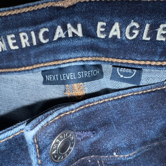 American Eagle Outfitters Indigo Jeans Size 10 - Picture 2 of 3